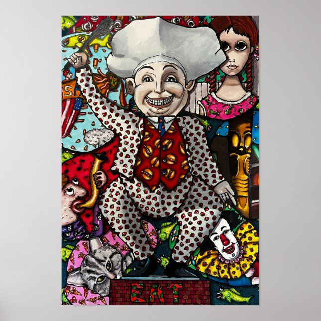 Let's Eat Poster (Front)