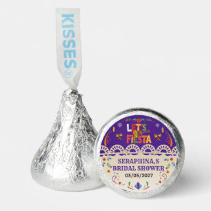 Let's Fiesta Bridal Shower Mexican Floral Hershey®'s Kisses®