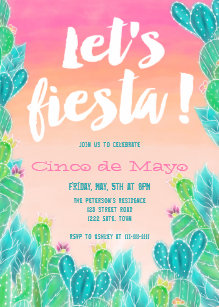 cinco de mayo invitations zazzle