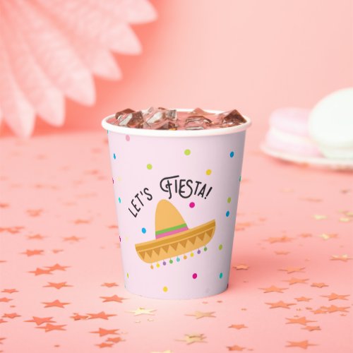 Lets Fiesta Cinco De Mayo Paper Cups