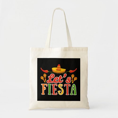 Let's Fiesta Cinco de Mayo Tote Bag
