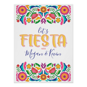 Let's Fiesta Couples Shower Party Decor 