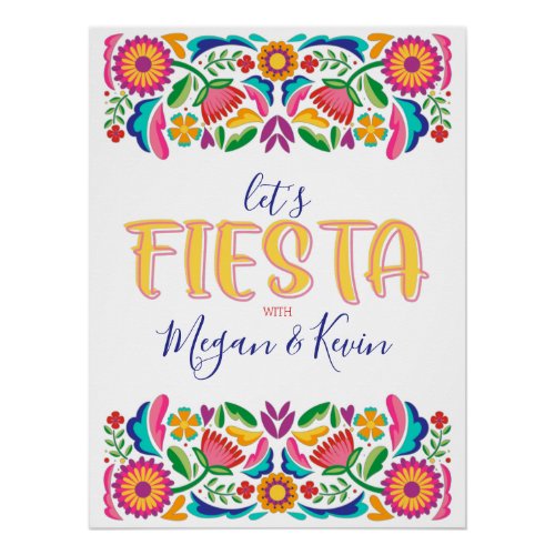 Lets Fiesta Couples Shower Party Decor 