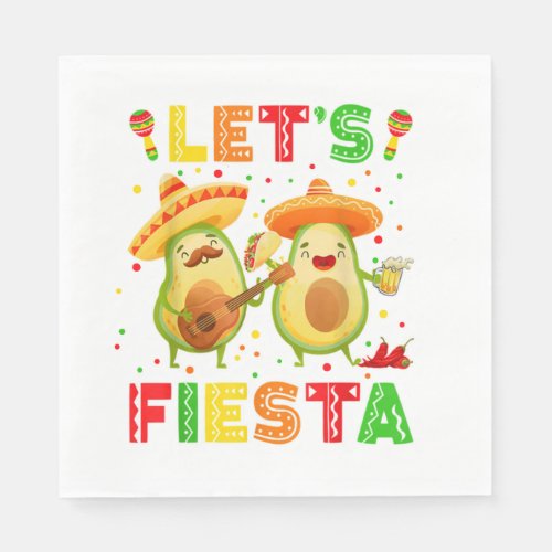 Lets Fiesta HHM Party Napkins