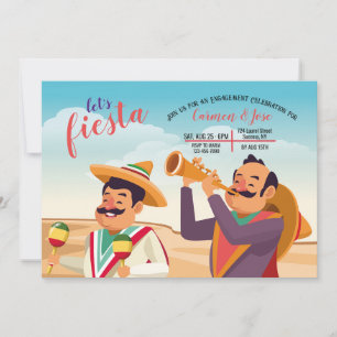 Let's Fiesta Invitation