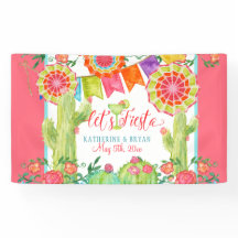 Lets Fiesta Margarita Cactus Flowers Bridal Shower