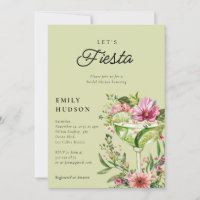 Let's Fiesta Margarita Floral Bridal Shower