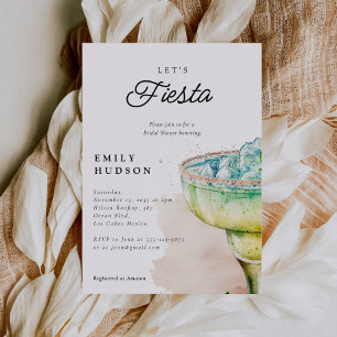 Let's Fiesta Tequila Bridal Shower Invitation