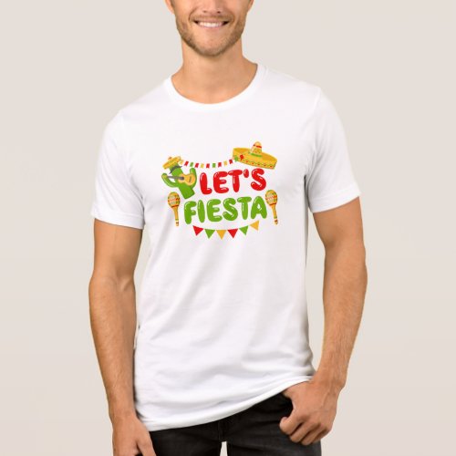 Let'S Fiesta Tri-Blend Shirt