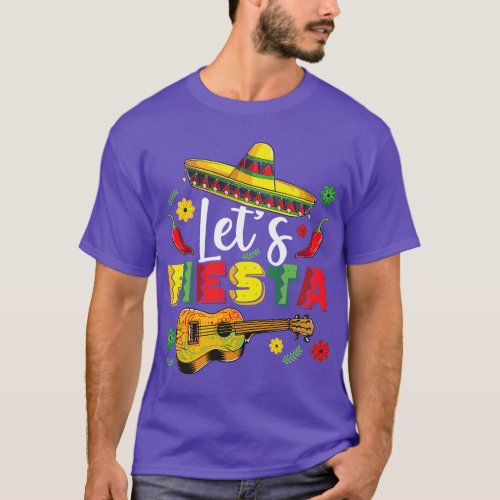 Lets fiesta tshirt Fiesta shirt kids cinco de mayo