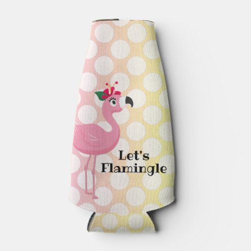 Lets flamingle bottle cooler