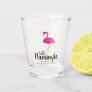 Let's Flamingle Flamingo Bachelorette Party Shot Glass