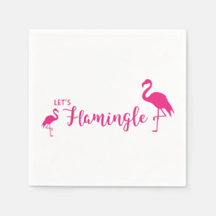 Let's Flamingle Napkins