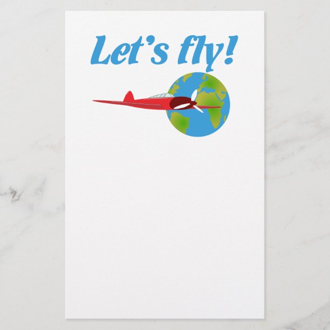Let's fly flyer (Front)