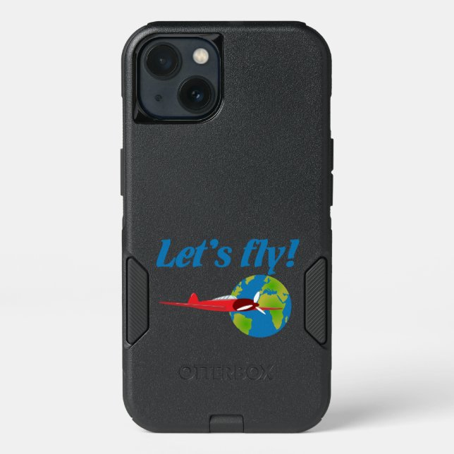Let's fly otterbox iPhone case (Back)