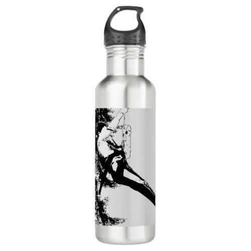 Lets Fly _ Ziplining Run Stainless Steel Water Bottle