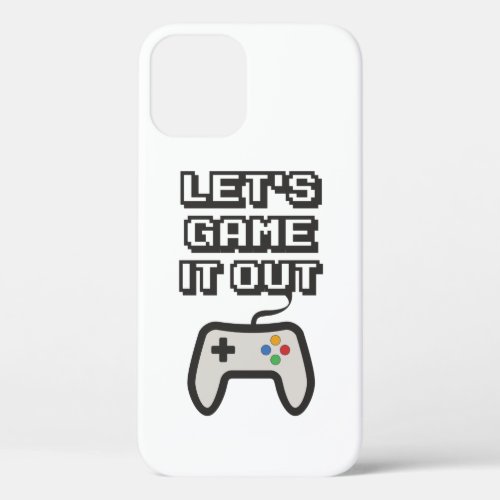 Lets game it out iPhone 12 case