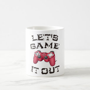 Let's game it out coffee mug