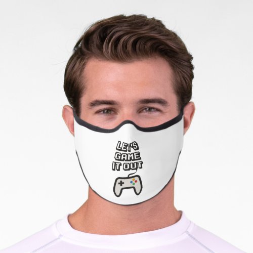 Lets game it out premium face mask