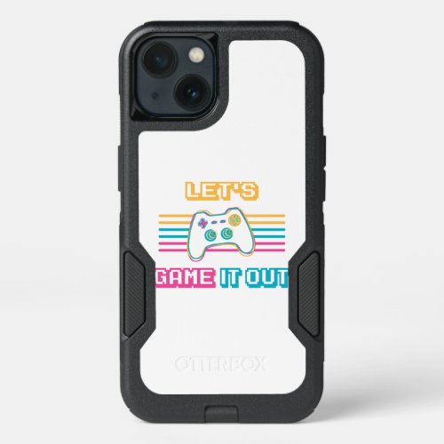 Lets game it out _ Retro style iPhone 13 Case