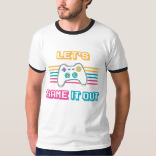 Let's game it out - Retro style T-Shirt