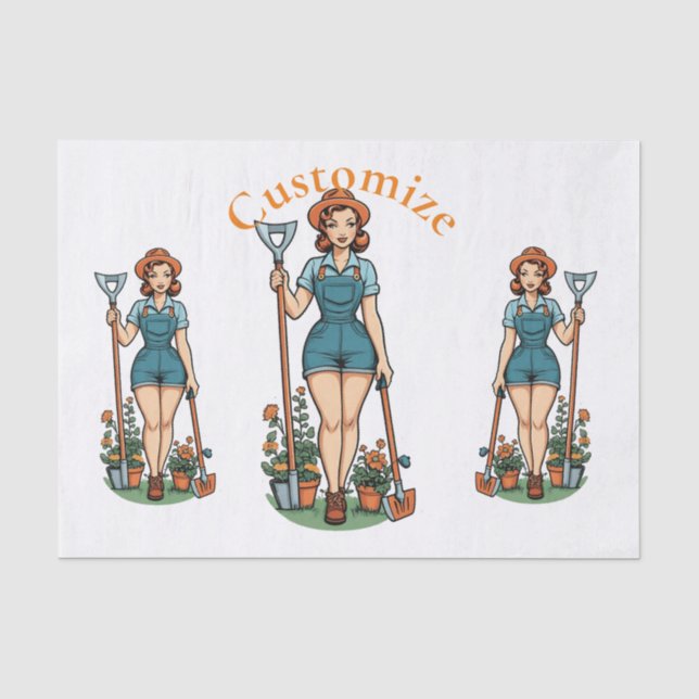 Let's Garden Thunder_Cove  Tissue Paper (Front)