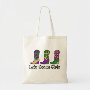 Lets Geaux Girls Mardi Gras Bachelorette Tote Bag