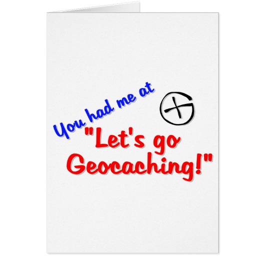 Let's Geocache Cards (Front)