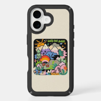Let's Get Along - Retro Aesthetic Phone Case