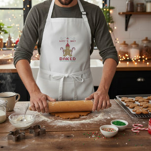 Lets Get Baked Adult Apron