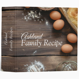 Let's Get Baking Recipe Binder - Large