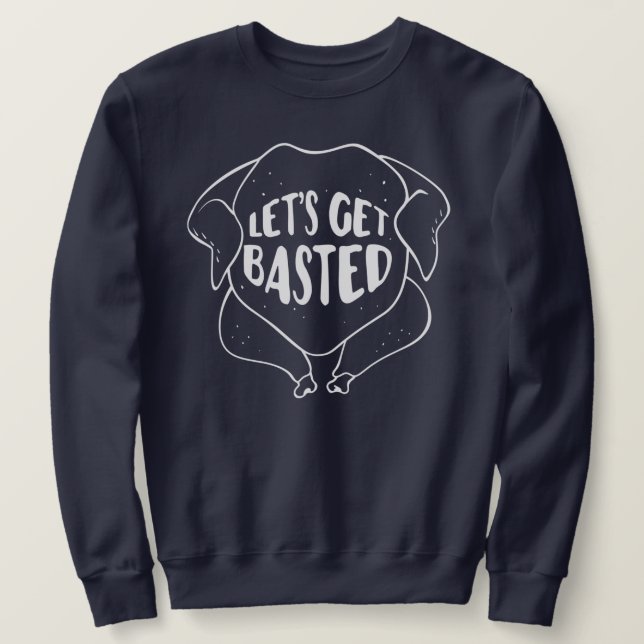Let's Get Based Friendsgiving Shirt (Design Front)