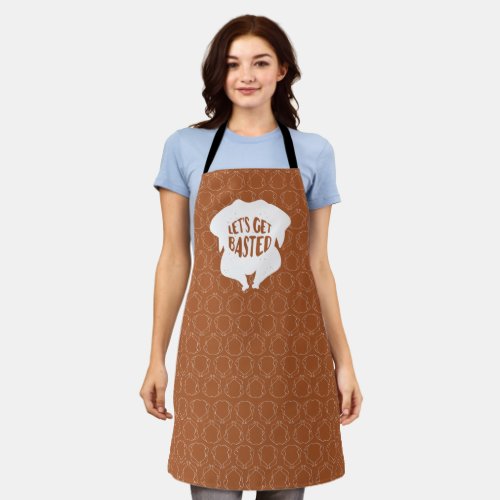 Lets Get Based Thanksgiving Apron