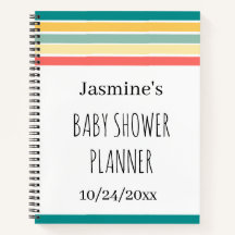 Let's Get Beachy Baby Shower Planner