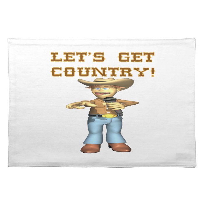 Lets Get Country Placemats