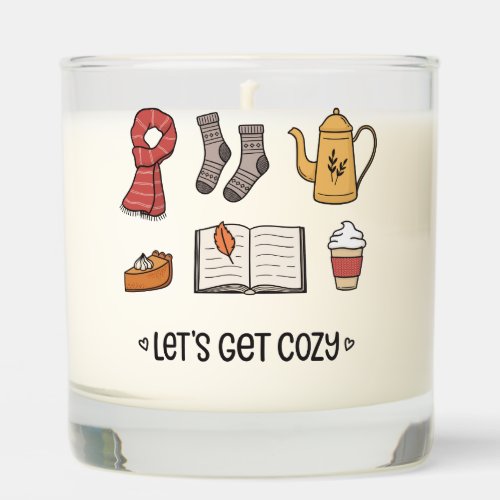 Lets Get Cozy Scented Candle