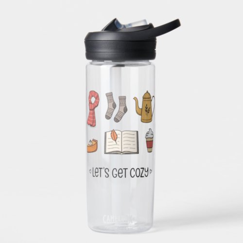 Lets Get Cozy Water Bottle