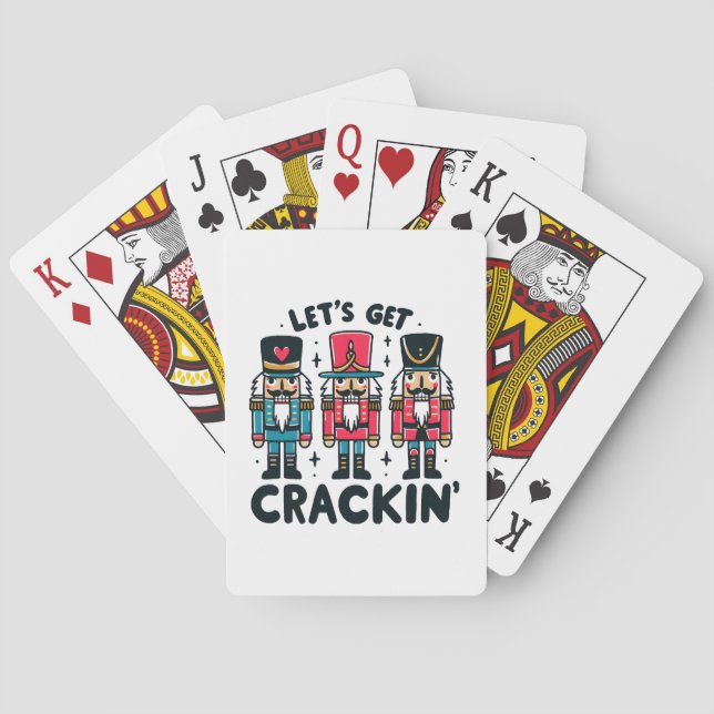 Lets Get Crackin Poker Cards (Back)