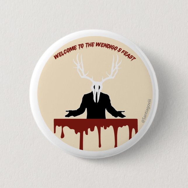  Let's get cryptic: Wendigo Button (Front)