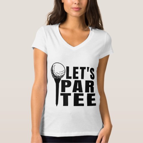 Lets Get Drunk And Drive The Golf Cart Retro Funn T_Shirt