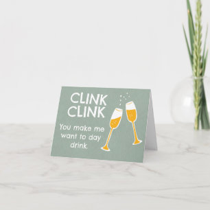 Let's get drunk card