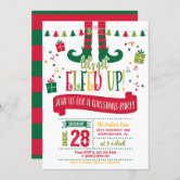 Grinch Christmas Party Birthday Invitation and Thank You Card -   Portugal