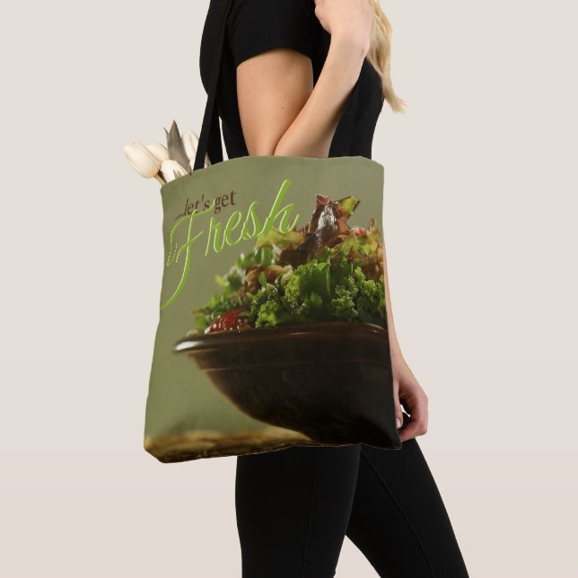 "let's get FRESH" All-over Print TOTE Bag (Close Up)