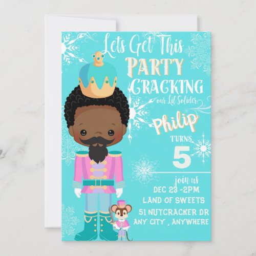 Lets Get It Cracking Birthday Invitation Card