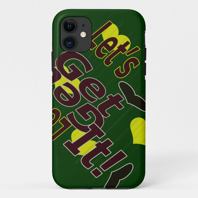 Let's Get It iPhone Cover (Back)