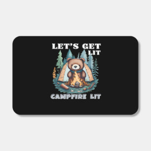 Let's Get Lit. Campfire Lit Classic Matchboxes