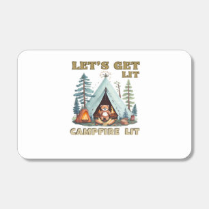 Let's Get Lit. Campfire Lit Classic Matchboxes