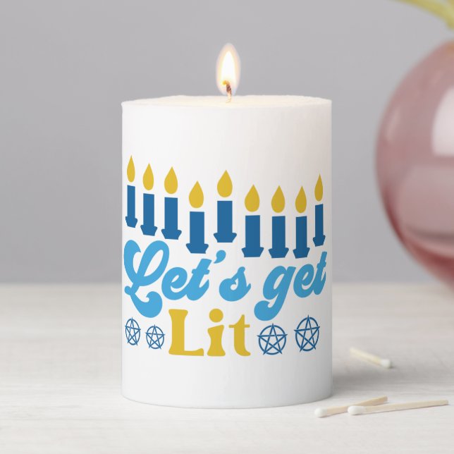 Let's Get Lit! Candle (In Situ)