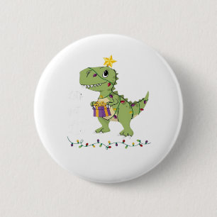 Let's Get Lit Christmas Classic Button