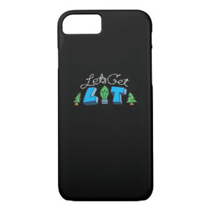 Let's Get Lit Christmas Classic iPhone 8/7 Case